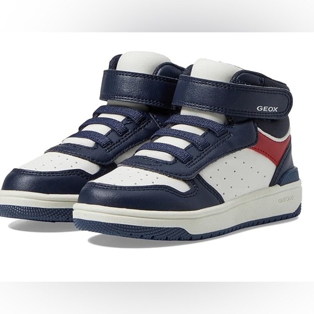 Geox Blue and Red Sneakers Versatile Comfort